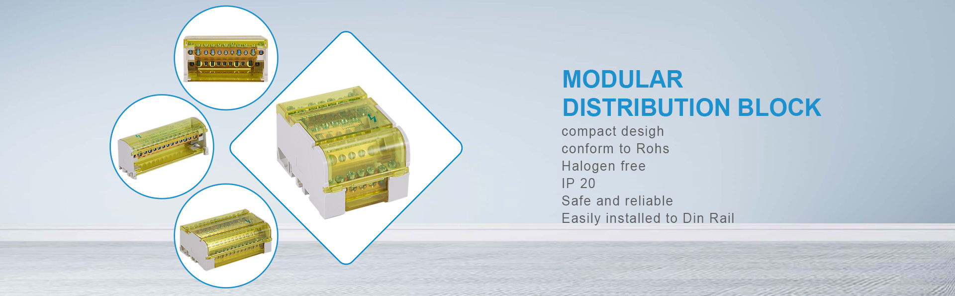Modular distribution block